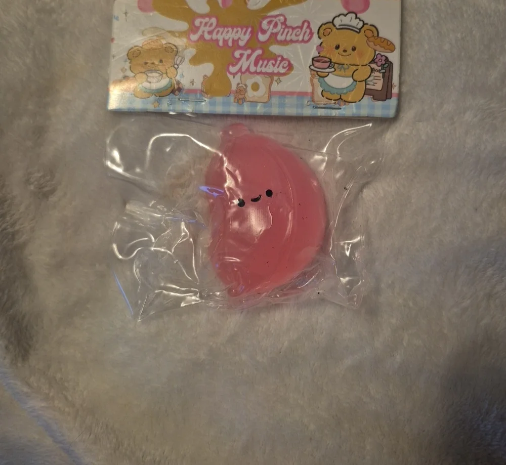 Happy Pinch Music Squeeze Toy Pack — Blue, Green, Yellow, Pink, Red